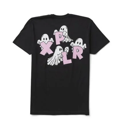 Xplr Ghost T Shirt Black